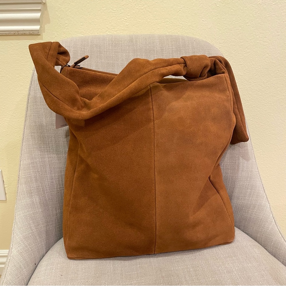 J Jill Genuine Leather Shoulder Bag